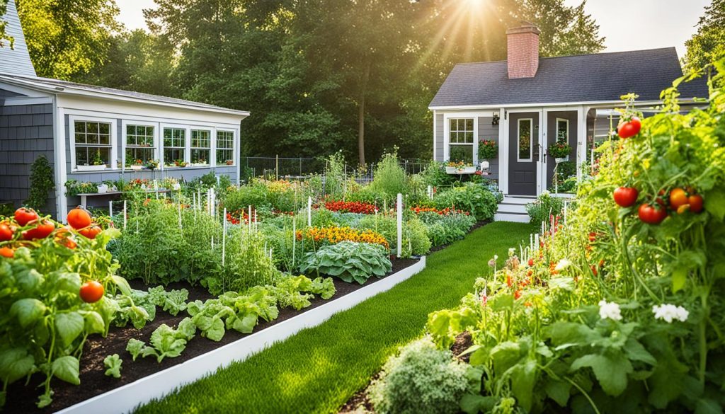 home vegetable garden