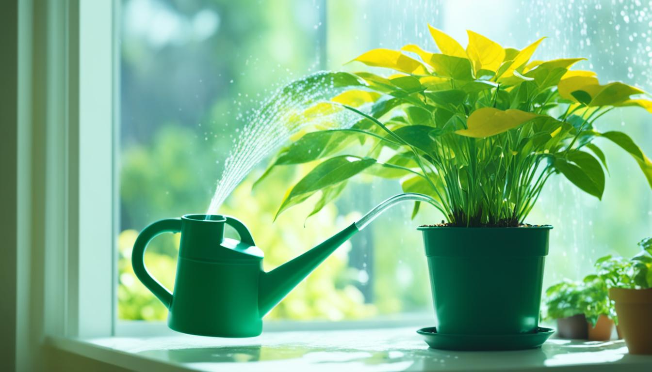 how to fix yellow leaves on indoor plants