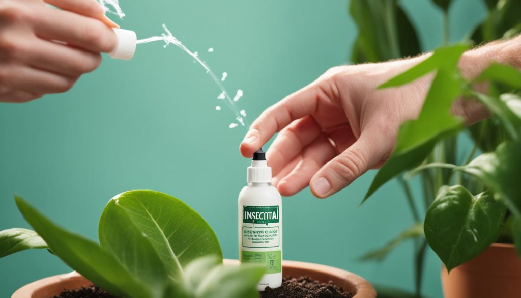 insecticidal soap spray