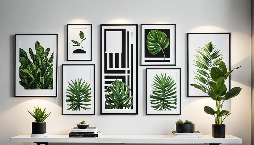 modern and minimalist wall decor